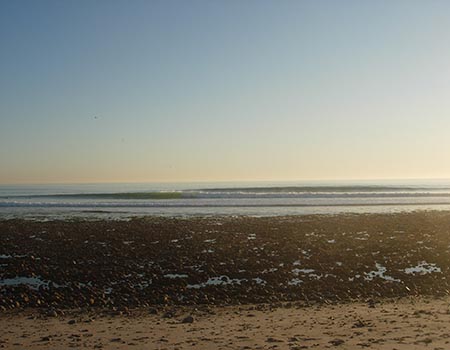 Right at Middle Trestles